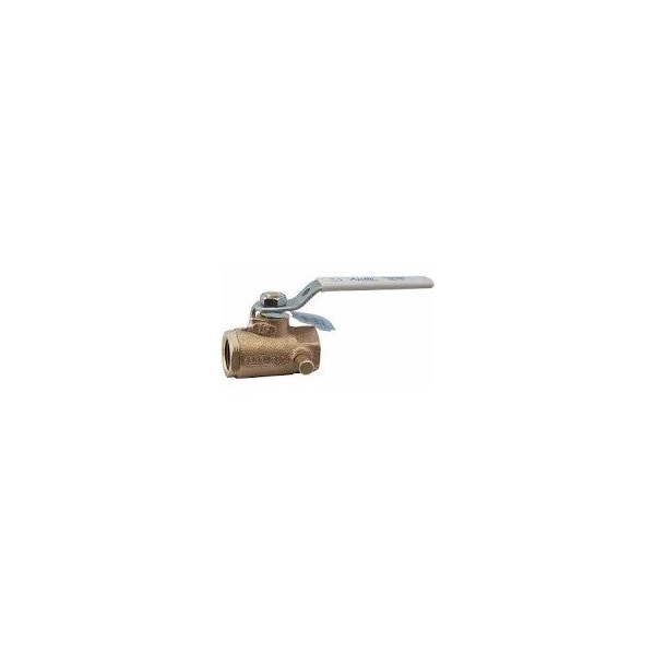 Valve Ball Valve, 3/4in. NPT, LeadFree Color: BRZ